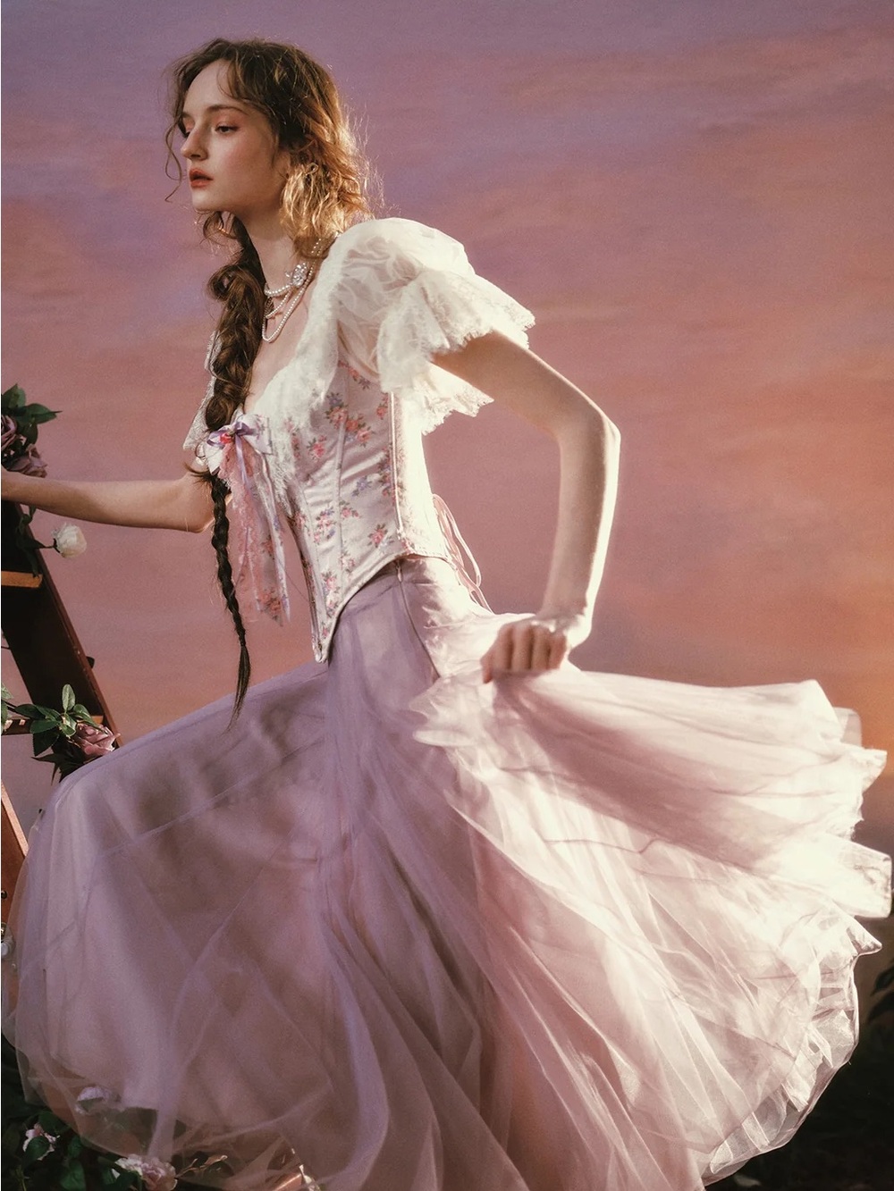 NEW LaceMade Starlit Fairy Tale Corset Top - Picture 8 of 14